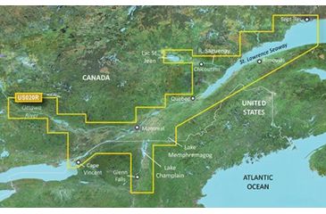 Image of Garmin BlueChart g2 Vision - St. Lawrence Seaway JUL 08 (US020R) SD Card 010-C0721-00