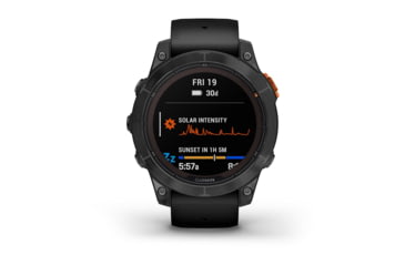 Image of Garmin Fenix 7 Pro Solar Edition Watch, Black, 010-02777-00