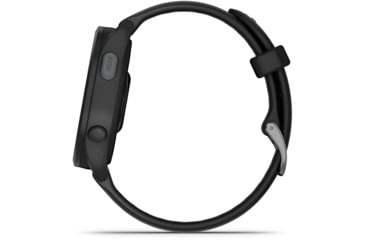 Image of Garmin Forerunner 165 Music 43mm Watch, Black/Slate Gray, 010-02863-30
