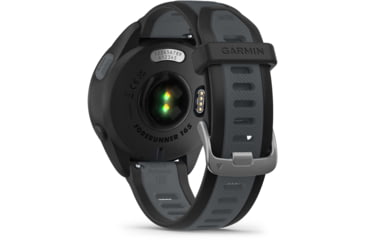 Image of Garmin Forerunner 165 Music 43mm Watch, Black/Slate Gray, 010-02863-30