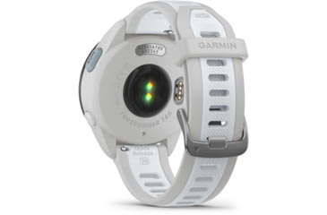 Image of Garmin Forerunner 165 Music 43mm Watch, Mist Gray/Whitestone, 010-02863-31