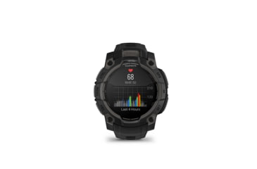 Image of Garmin Instinct 3 Amoled GPS Watch, 45mm dia, Black, 010-02936-00