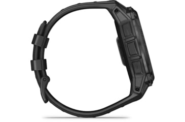 Image of Garmin Instinct 3 Solar Tactical Watch, Black, 50mm, Polymer/Aluminum, Black, Silicone, 010-02935-50