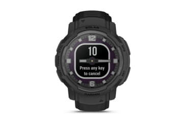 Image of Garmin Instinct Crossover Watch, Tactical Edition, Solar, 45mm, Black, 010-02730-10