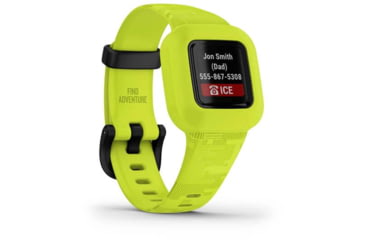 Image of Garmin Vivofit jr3 Kids Fitness Tracker, Camo Green, 010-02441-20