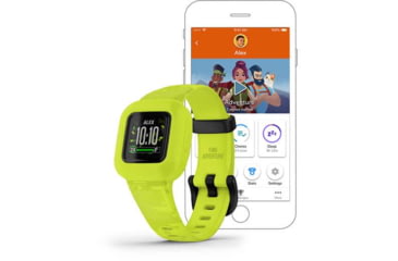Image of Garmin Vivofit jr3 Kids Fitness Tracker, Camo Green, 010-02441-20