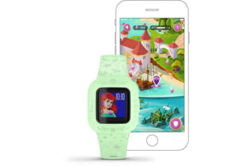 Image of Garmin Vivofit jr3 Kids Fitness Tracker, Princess Ariel, 010-02441-33