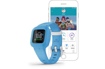 Image of Garmin Vivofit jr3 Kids Fitness Tracker, Stars Blue, 010-02441-22