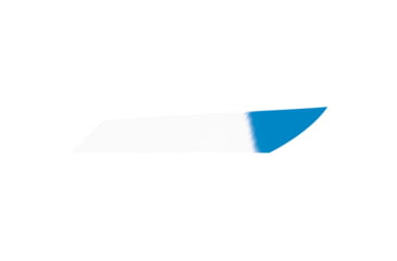 Image of Gateway Mako Feathers, 3.125in, lW, 50 Pack, White/Blue, 318LISWB-50