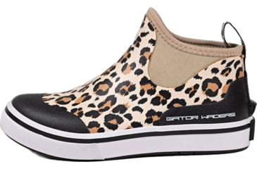 Image of Gator Waders Camp Boots - Womens, Leopard/Black, 6, CAM3003W6