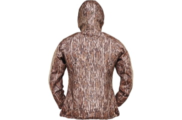 Image of Gator Waders Waterproof 1/2 Zip Bog Hoodie - Womens, Mossy Oak Bottomland, Large, BOG32WL