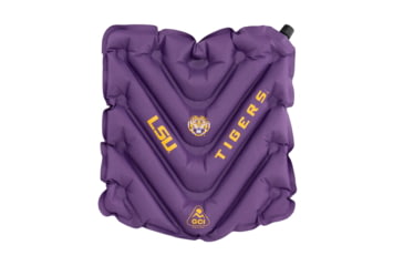 Image of Gci Outdoor V SeatTM, Inflatable Stadium Cushion or Glassing Pad, LSU Tigers, 12VS03B-LSU