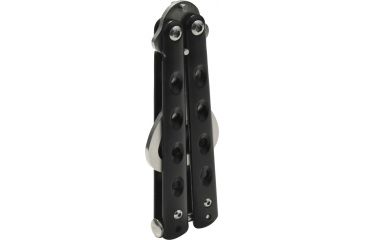 Image of Gen Pro Baby Butterfly Bottle Opener with Clip, Black-Silver GPBFBB