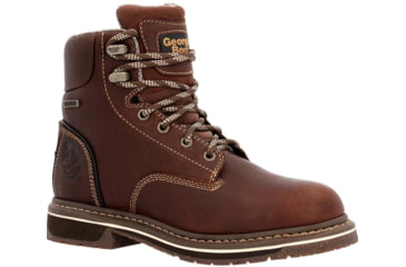 Image of Georgia Boot AMP LT Edge Waterproof 6in Work Boot - Womens, Brown, 7.5, GB00514-075M