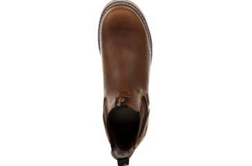 Image of Georgia Boot AMP LT Wedge Steel Toe Waterproof Chelsea Work Boot - Mens, Medium, Brown, 10, GB00353-100M