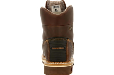 Image of Georgia Boot AMP LT Wedge Waterproof Moc-Toe 6in Work Boot - Mens, Wide, Brown, 8.5, GB00429-085W