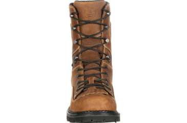 Image of Georgia Boot Comfort Core Waterproof Logger 8 inch Work Boot w/Composite Toe - Mens, Crazy Horse, 10.5 Wide, GB00123-105W