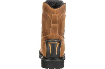 Image of Georgia Boot Comfort Core Waterproof Logger 8 inch Work Boot w/Composite Toe - Mens, Crazy Horse, 10.5 Wide, GB00123-105W