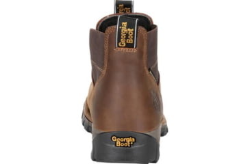 Image of Georgia Boot Eagle One Waterproof Chelsea 4 inch Work Boot - Mens, Brown, 9.5 Wide, GB00315-095W