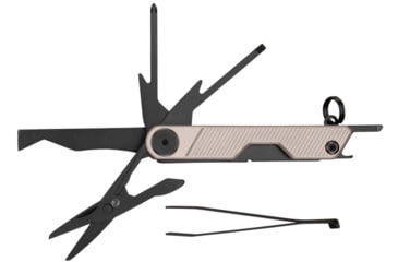 Image of Gerber Armbar Mini Multi-Tool, 1.5in Black Oxide Plain Blade, Rose Gold Aluminum Handle, 1072683
