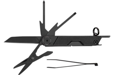 Image of Gerber Armbar Mini Multi-Tool, 1.5in Black Oxide Plain Blade, Black Aluminum Handle, 1074469