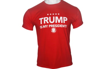 Image of Gi Men's T-shirt Trump Is My President X-large Red!