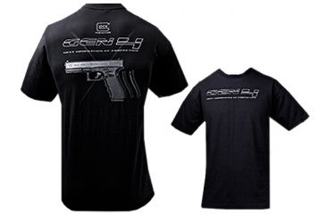 Image of Glock T-Shirt Gen 4 Short Sleeve Black X-Large Cotton GA10058