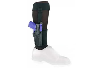 Image of Gould &amp; Goodrich Ankle Holster Plus Garter, Sig P938, Right Hand, Black, B816-7