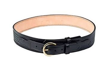 Image of Gould &amp; Goodrich Ranger Duty Belt, 36, Nickel, Black Weave, B115-36W