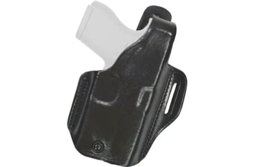 Image of Gould &amp; Goodrich Low-Profile Slide OWB Belt Holster, Glock 43, Right Hand, Black, B814-5