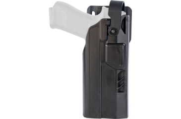 Image of Gould &amp; Goodrich TELR X4000 Light OWB Belt Holster, SIG Sauer P320 X5, No Hood, Belt Loop, Right Hand, Black, X4000-09MN-1