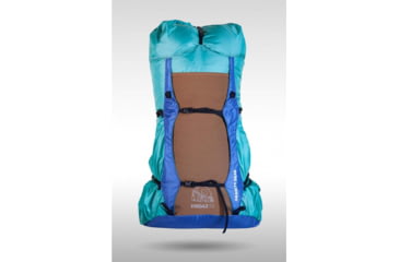 Image of Granite Gear Virga3 Eco 55L Backpack - Womens, Short Torso, Roller Teal/Purblue, 55L, 52032-4034-PC