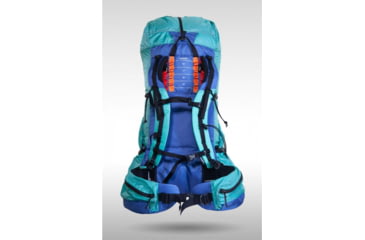 Image of Granite Gear Virga3 Eco 55L Backpack - Womens, Short Torso, Roller Teal/Purblue, 55L, 52032-4034-PC