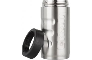 Image of Grizzly Coolers Grizzly Grip Pounder Cup Stainless, Stainless Silver, 17 oz, GG Pounder Stainless