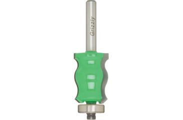 Image of Grizzly Industrial 1-1/8in. Picture Frame Bit, 1/4in. Shank, Green C1532