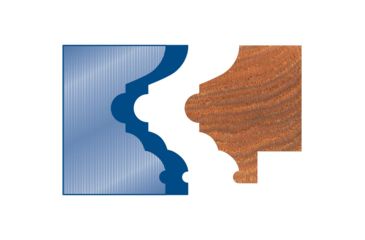 Image of Grizzly Industrial 2in. Picture Frame Moulding Head Knife, 1-3/4in G2611