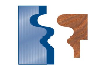Image of Grizzly Industrial 2in. Picture Frame Moulding Head Knife, 2-5/16in G2610