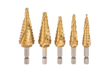 Image of Grizzly Industrial 5 Pc. Step Drill Bit Set T28068
