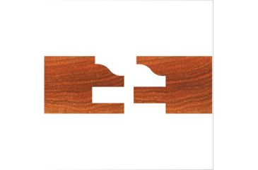Image of Grizzly Industrial Carbide Tipped Roman Ogee Stile &amp; Rail Set, 1/2in. Shank C1395