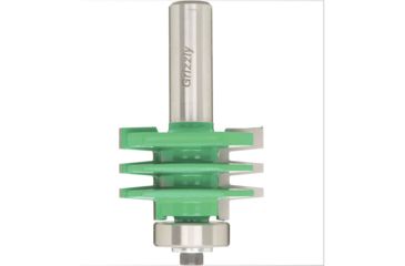 Image of Grizzly Industrial Finger Joint Bit w/ Guide Bearing, 1/2in. Shank C1367