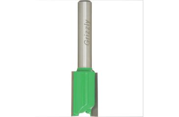 Image of Grizzly Industrial Shear Cut Straight Bit, 1/4in. Shank, 1/2in. Dia. C1347