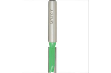 Image of Grizzly Industrial Shear Cut Straight Bit, 1/4in. Shank, 1/4in. Dia. C1345