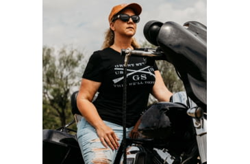 Image of Grunt Style GS Logo Basic T-Shirt - Womens, Black, Extra Large, GS3676-XL