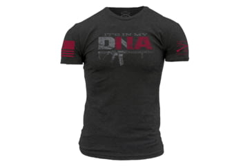 Image of Grunt Style Its In My DNA T-Shirt - Mens, Charcoal, 4XL, GS3998-4XL