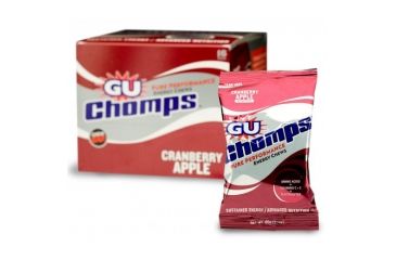 Image of GU Chomps Cranberry Apple Energy Chews-16 Pack
