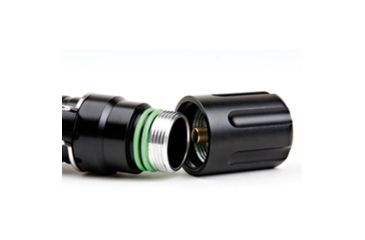 Image of Guard Dog Security Solaire Rechargeable Tactical Flashlight, 5 Modes, 900 Lumen, Black, TL-GDS900