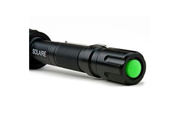 Image of Guard Dog Security Solaire Rechargeable Tactical Flashlight, 5 Modes, 900 Lumen, Black, TL-GDS900