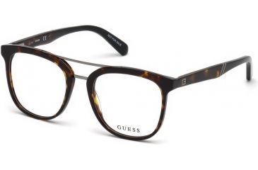 Image of Guess GU1953 Eyeglass Frames - Dark Havana Frame Color, Dark Havana Lens Color