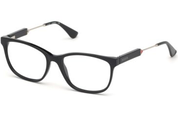 Image of Guess GU2717-F Eyeglass Frames - Shiny Black Frame, Shiny Black Lenses, 53 mm Lens Diameter GU2717-F53001