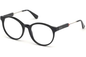 Image of Guess GU2719-F Eyeglass Frames - Shiny Black Frame, Shiny Black Lenses, 52 mm Lens Diameter GU2719-F52001